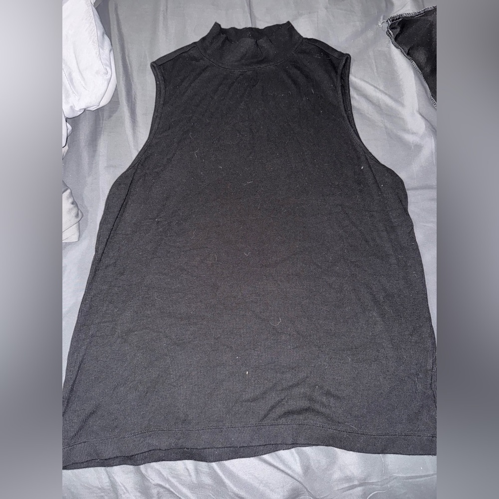 Turtleneck tank top